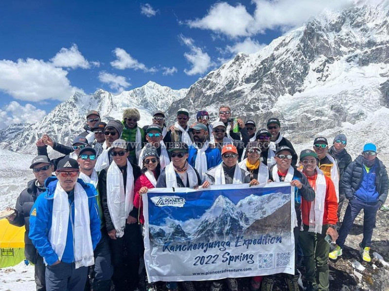 What a feat! Kanchenjunga Expedition, Spring 2022